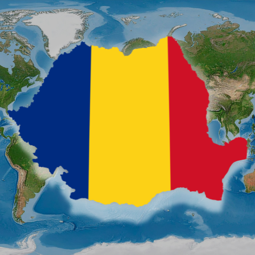 Romania Pe Harta